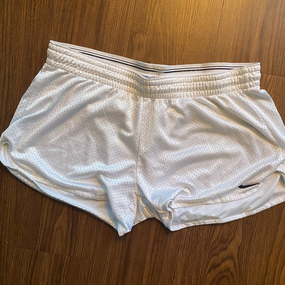Nike White Athletic Shorts
